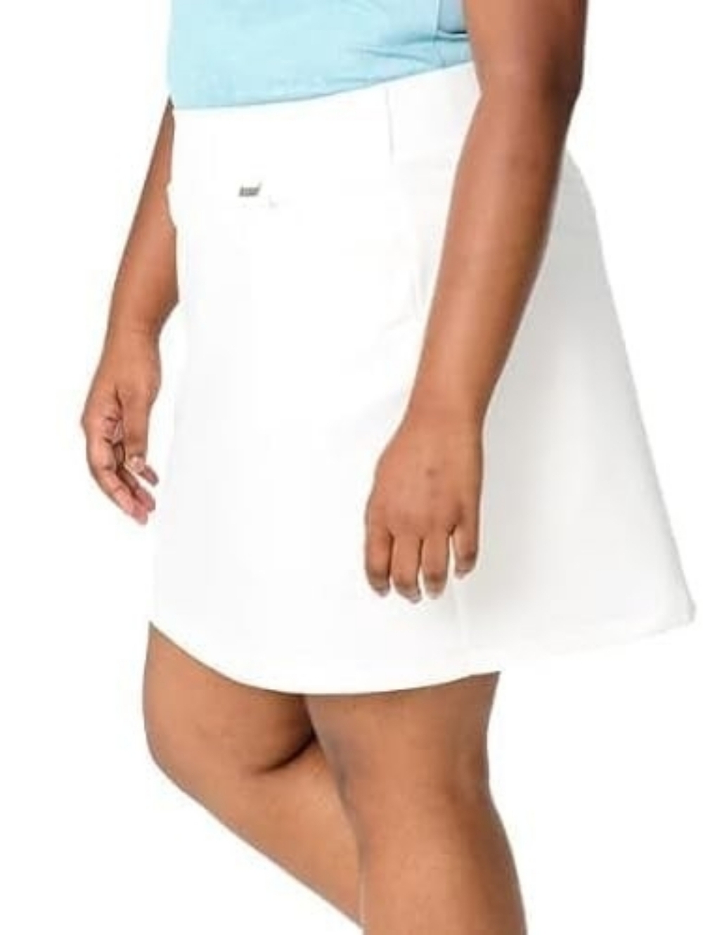NWT Greg Norman White Stretch Skort Golf Tennis Sz Large - Picture 2 of 10